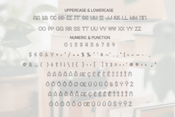 Book Stacked Font - Preview 6