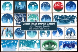 Christmas Shadow Box SVG Bundle