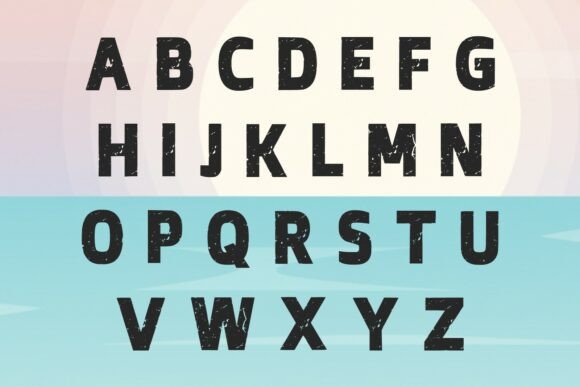 Dirty Vintage Font - Preview 5