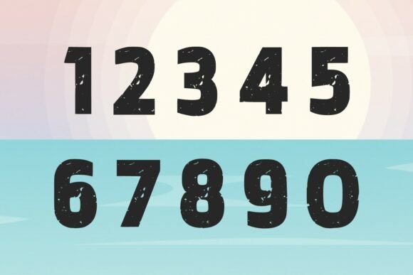 Dirty Vintage Font - Preview 6