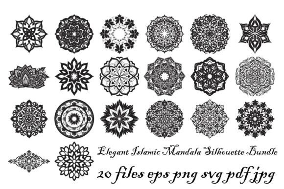 Elegant Islamic Mandala Bundle