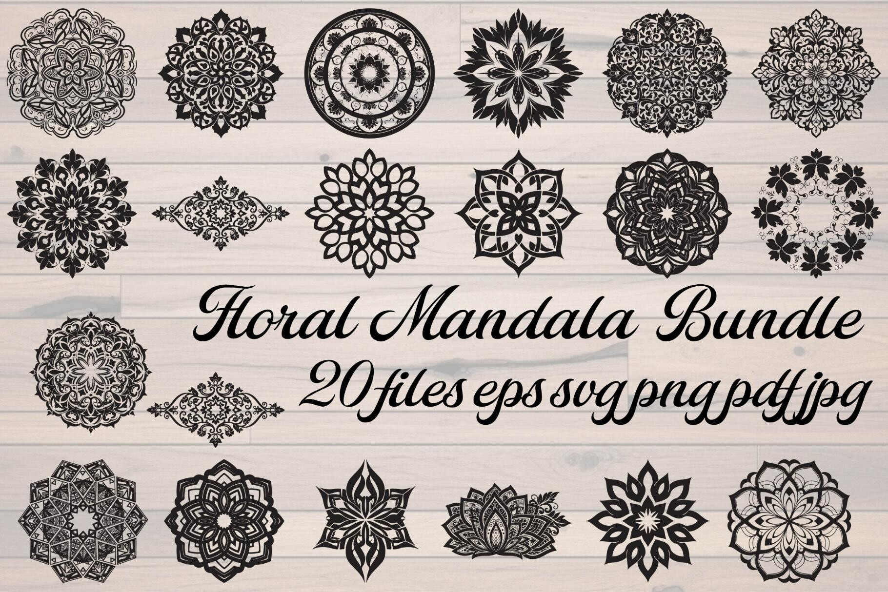Floral Mandala Bundle