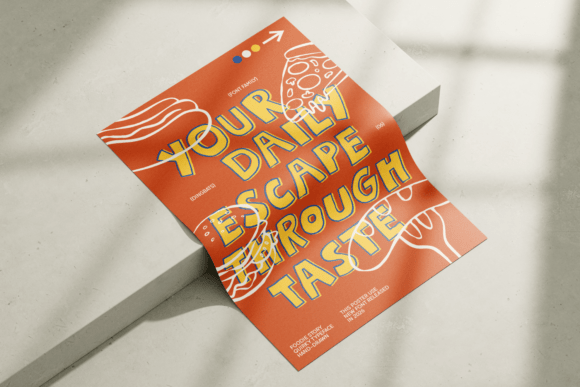 Foodie Story Font PNG with transparent background - Preview 5