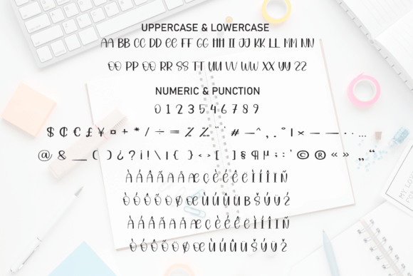 Funny Planner Font - Preview 6