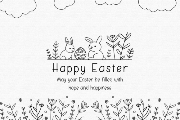Happy Easter Font - Preview 3