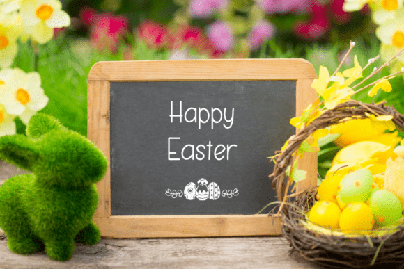 Happy Easter Font - Preview 4