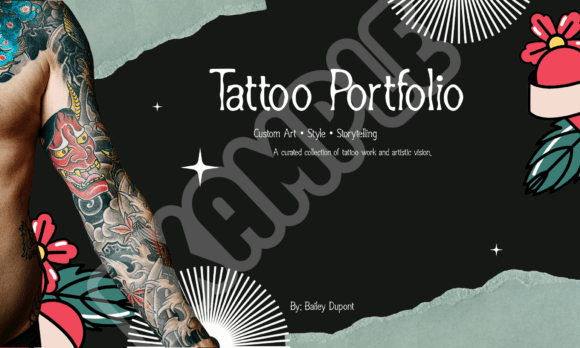 Ink Bloom Font PNG with transparent background - Preview 6