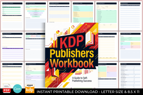 KDP Publishers Workbook Graphic by KDP Studio · Creative Fabrica
