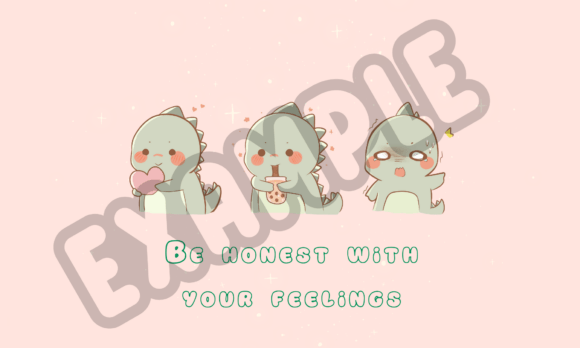 Kawaii Bubble Font Font PNG with transparent background - Preview 6