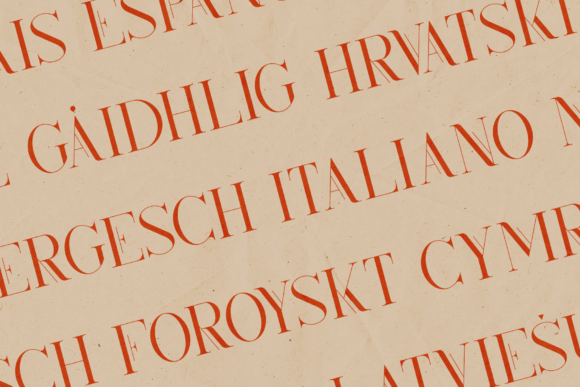 Kindel Display Edition Font PNG with transparent background - Preview 2
