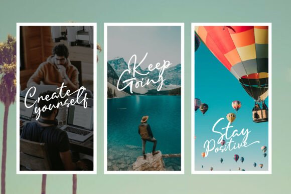 Malline Font PNG with transparent background - Preview 5