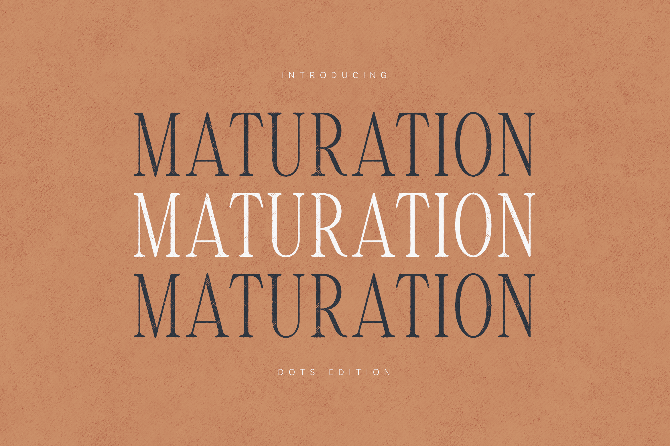 Maturation preview, editorial display