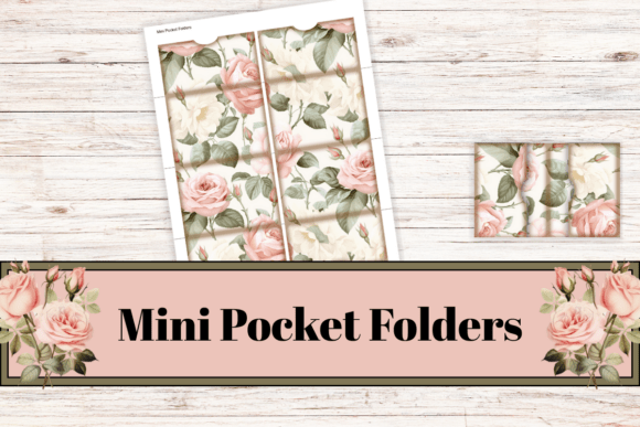 Mini Junk Journal Pocket Folder.