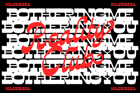 Nackresa Duo Font PNG with transparent background - Preview 6