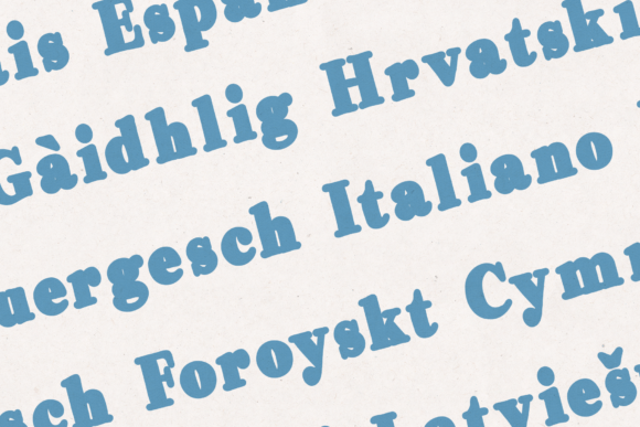 Preta Blackout Font PNG with transparent background - Preview 2