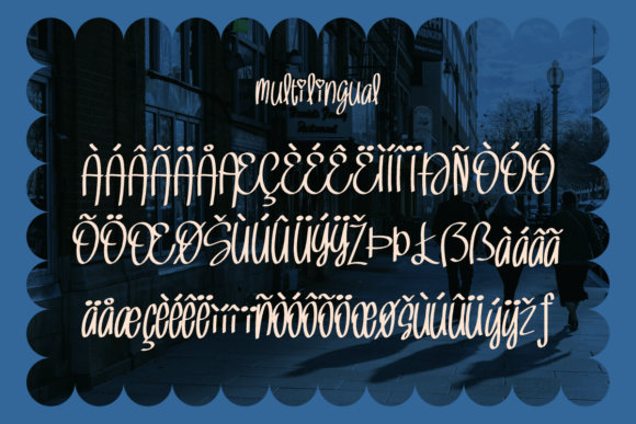 Qaloura Valencia Font PNG with transparent background - Preview 2