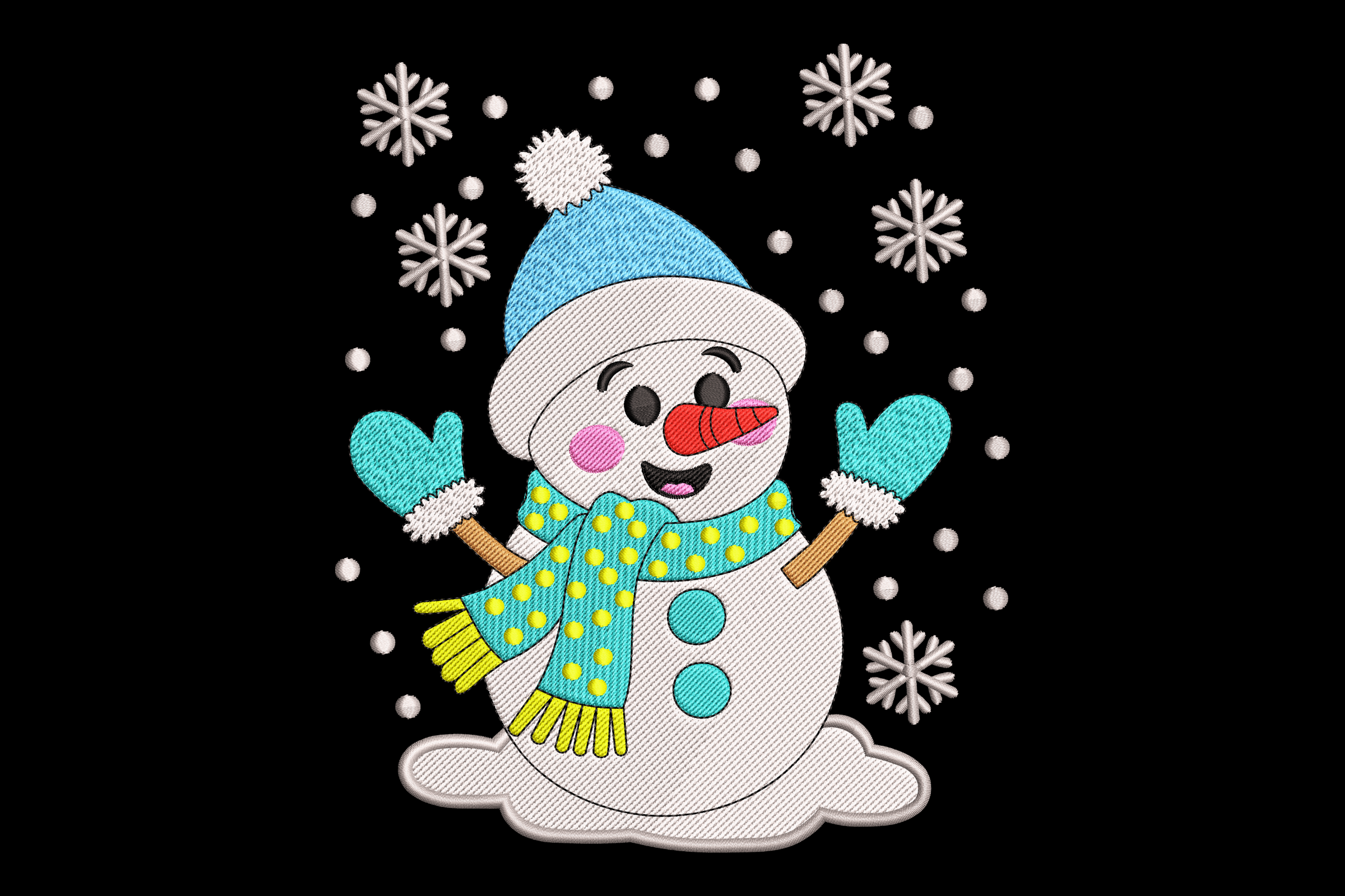 Smiling Snowman