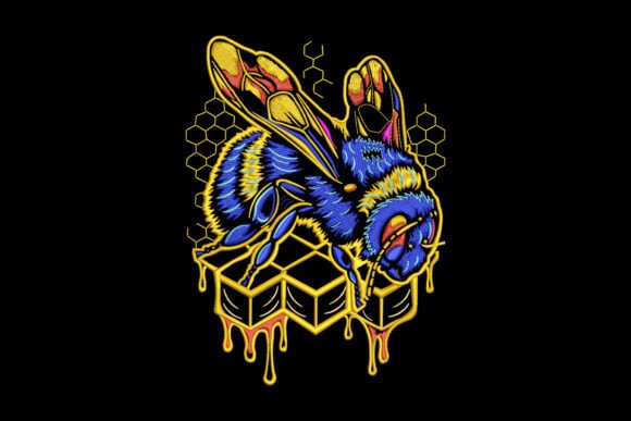 Bee Honeycomb Dripping