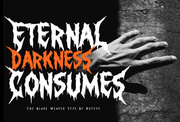 Blade Weaver Font - Preview 2