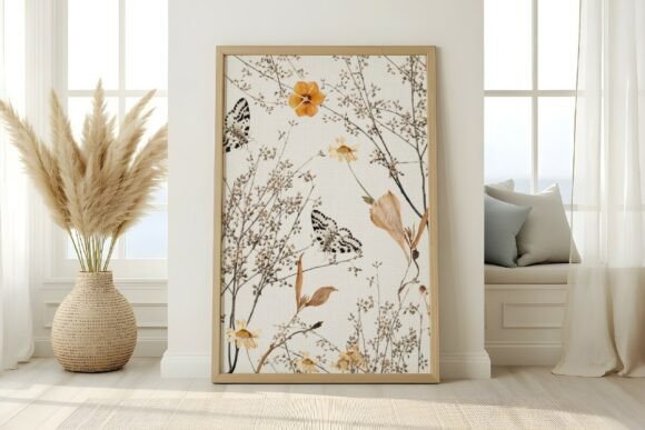 Boho Summer House Frame Mockup Graphic Frames & Posters By Mockups Of Imaginations