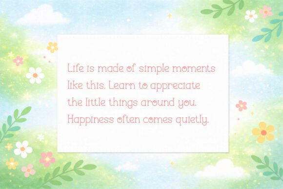 Dainty Hearts Font - Preview 1