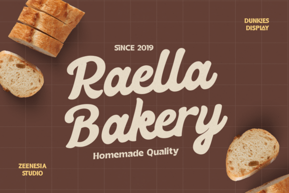 Dunkies Font - Preview 3