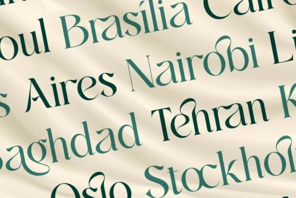 Gelgira Font PNG with transparent background - Preview 2