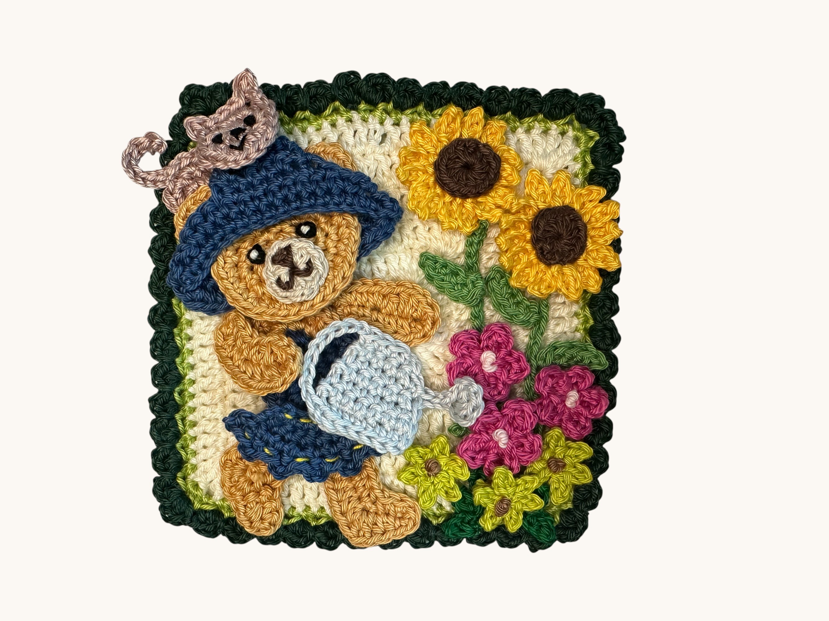 Granny Square Bear 4 Crochet