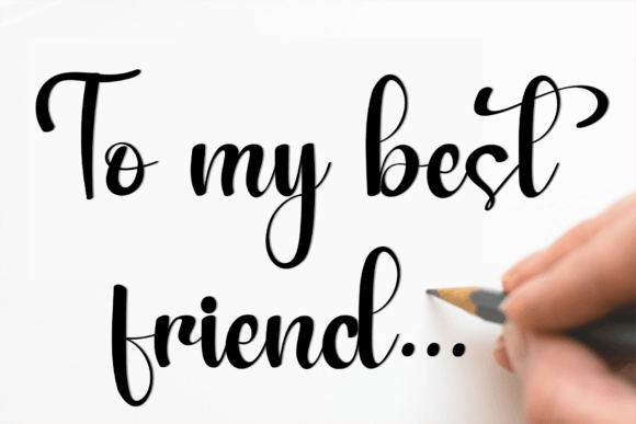 Ladies Font PNG with transparent background - Preview 2
