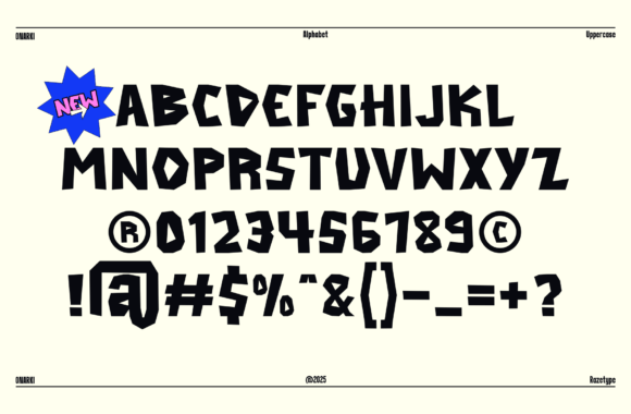 Onarki Font font preview - 4