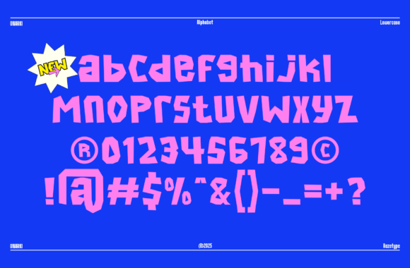 Onarki Font font preview - 5