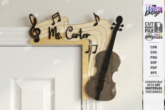 Teacher Door Corner Sign Laser Cut