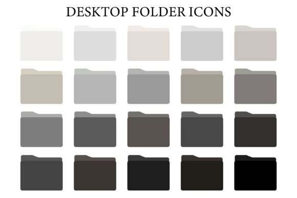 20 Folder, Desktop Folder, Icons, Grafika Ikony Przez Pony3000
