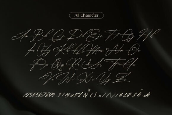 Amorate Signature Font - Preview 1