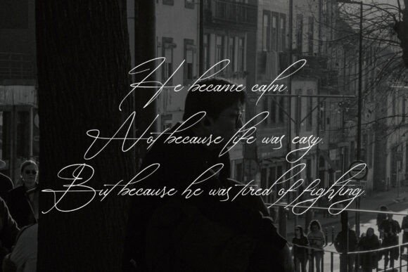 Amorate Signature Font - Preview 4