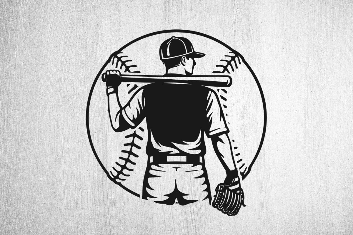 Baseball Player Svg , Baseball Dad Svg