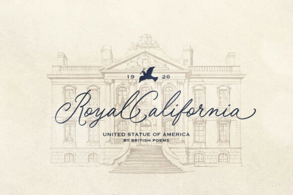 British Poems Font - Preview 2