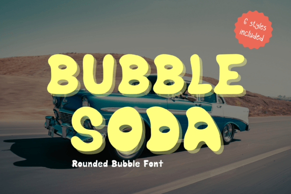 Bubble Soda Fonts