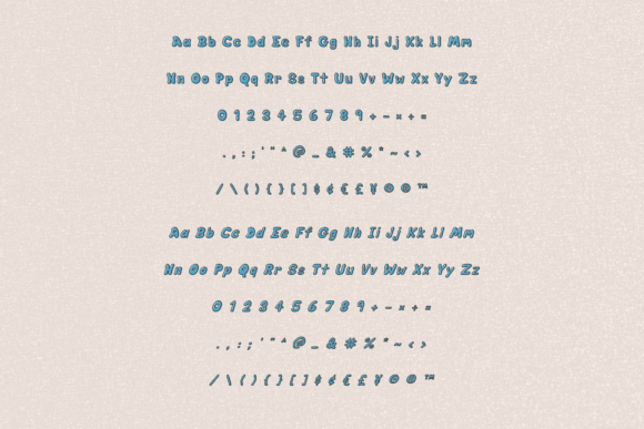 Bubble Soda Font - Preview 3