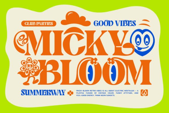 Bulky Foot  Font - Preview 1