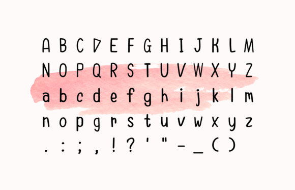 Canna Font - Preview 3