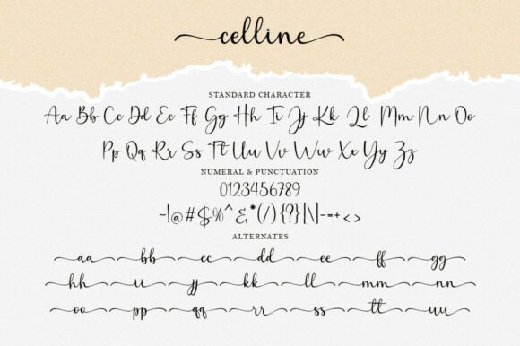 Celline Font - Preview 6