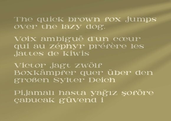 Clatine Font - Preview 5
