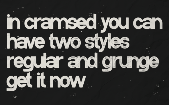 Cramsed Font - Preview 1