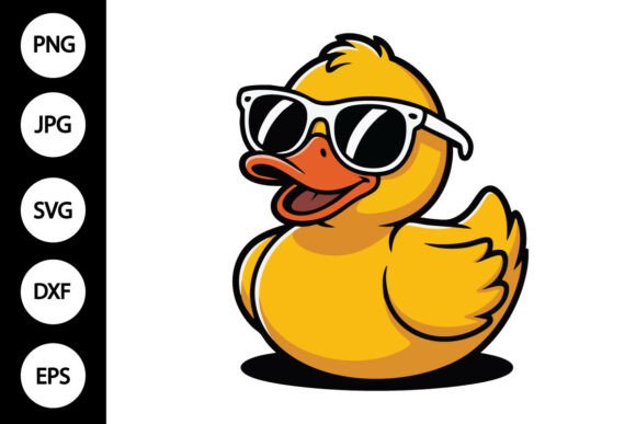 11 Duck With Sunglasses Svg Designs & Graphics