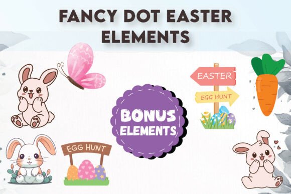 Easter Alphabet Pack Font - Preview 4
