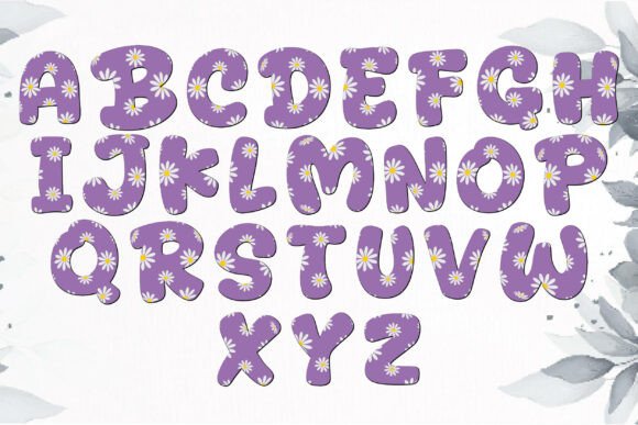Easter Alphabet Pack Font - Preview 6