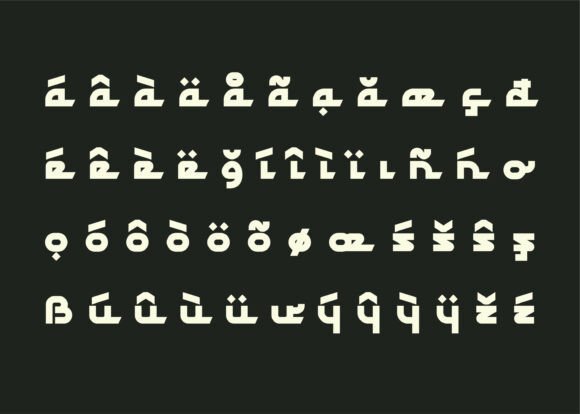 Hilalian Font PNG with transparent background - Preview 5