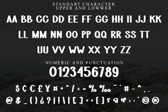 Hold Grudge Font PNG with transparent background - Preview 3
