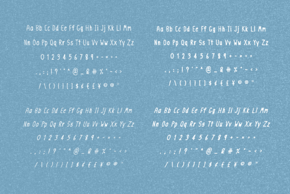 Inkslim Font font preview - 2